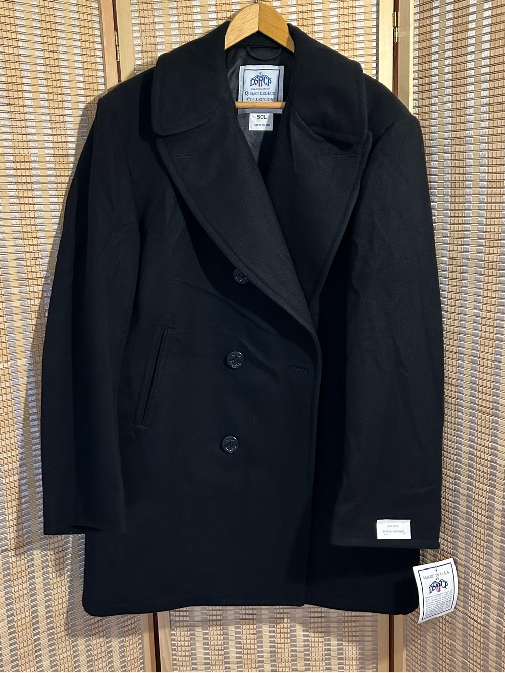 DSCP Peacoat NEW